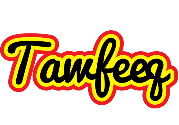 Tawfeeq flaming logo