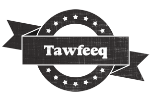 Tawfeeq grunge logo