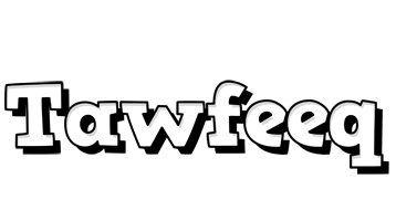 Tawfeeq snowing logo