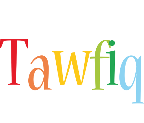 Tawfiq birthday logo