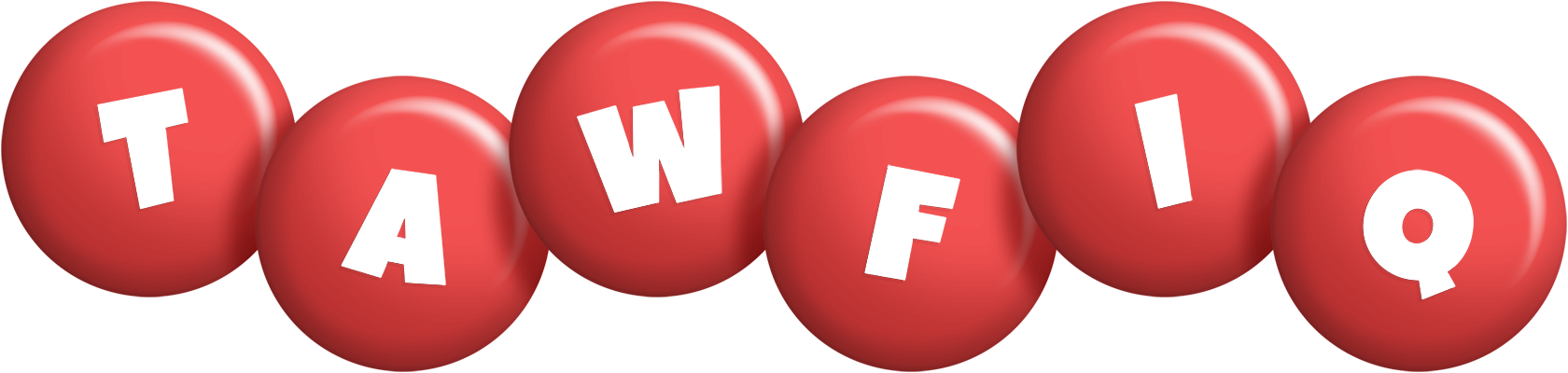 Tawfiq candy-red logo