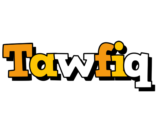 Tawfiq cartoon logo