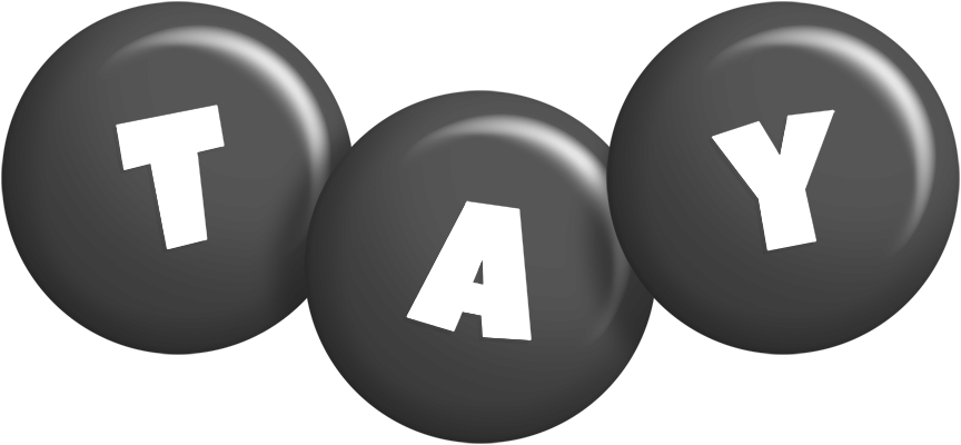 Tay candy-black logo
