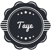 Taye badge logo