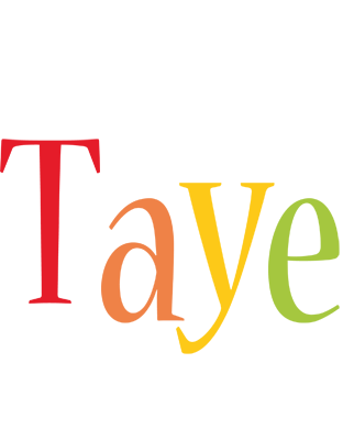 Taye birthday logo