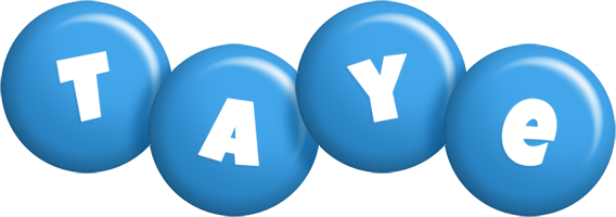 Taye candy-blue logo