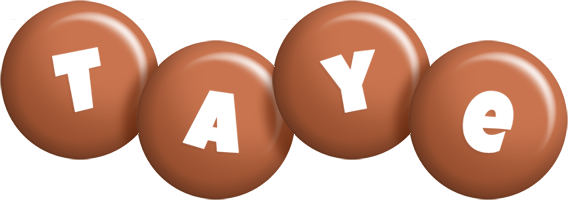 Taye candy-brown logo