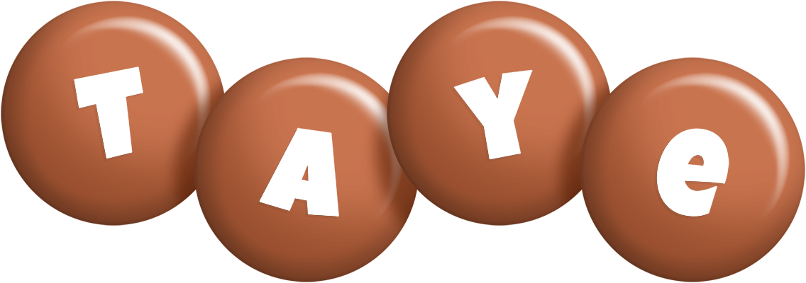 Taye candy-brown logo
