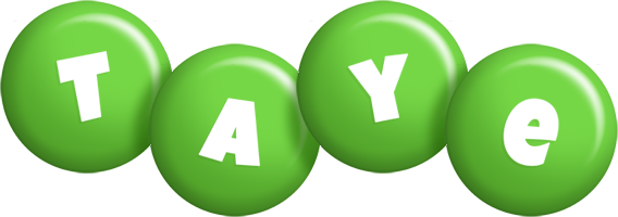 Taye candy-green logo