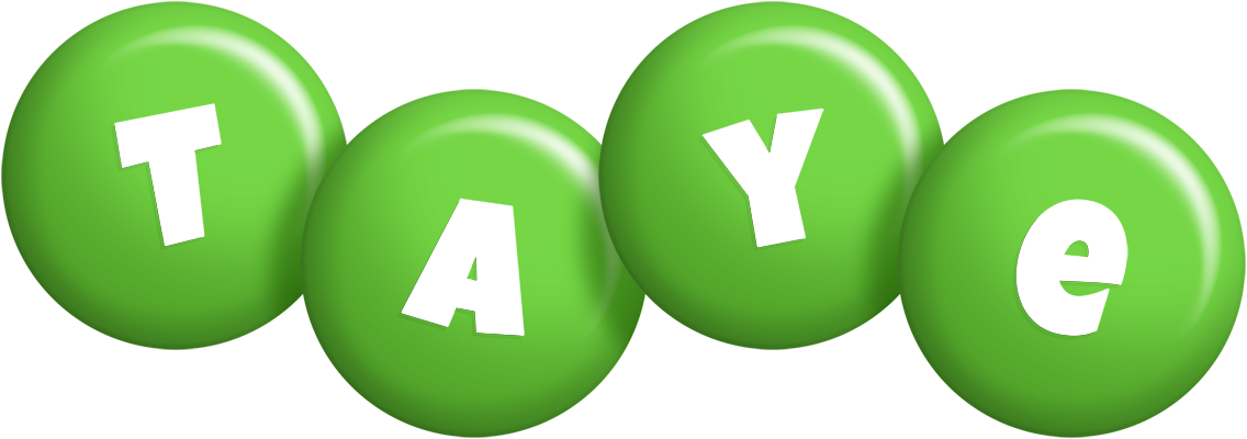 Taye candy-green logo