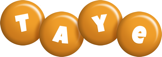 Taye candy-orange logo