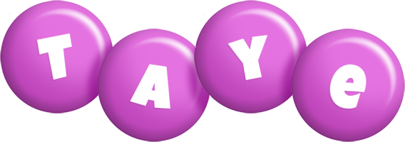 Taye candy-purple logo