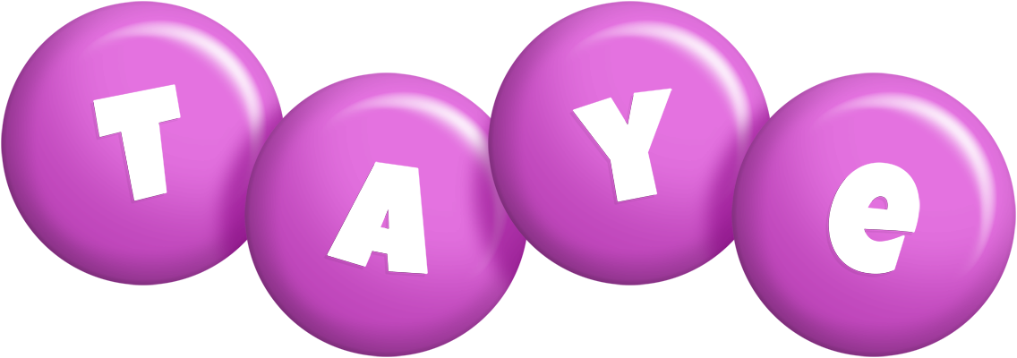 Taye candy-purple logo