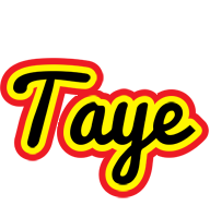 Taye flaming logo