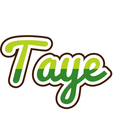 Taye golfing logo