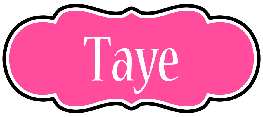 Taye invitation logo