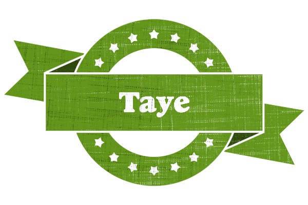 Taye natural logo