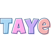 Taye pastel logo