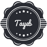 Tayeb badge logo