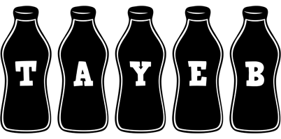 Tayeb bottle logo