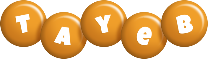 Tayeb candy-orange logo