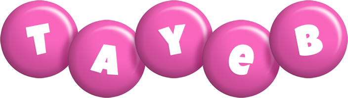 Tayeb candy-pink logo