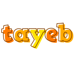 Tayeb desert logo