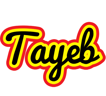 Tayeb flaming logo