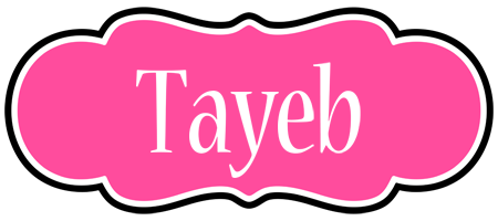 Tayeb invitation logo