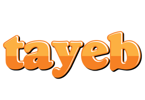 Tayeb orange logo