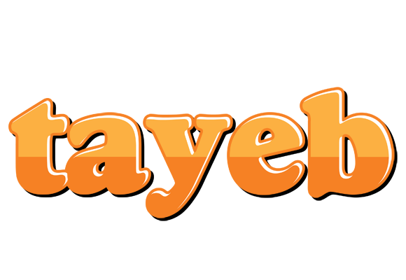 Tayeb orange logo
