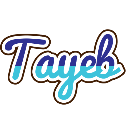 Tayeb raining logo