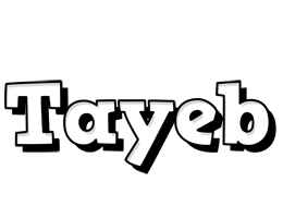 Tayeb snowing logo