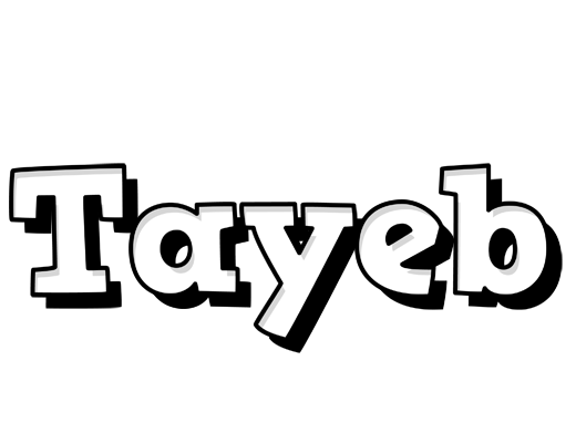 Tayeb snowing logo