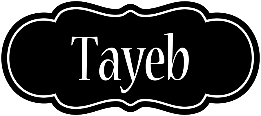 Tayeb welcome logo