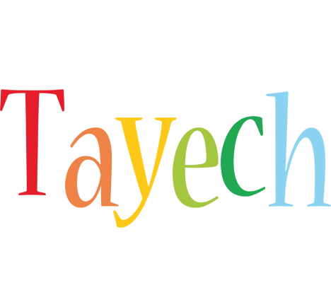 Tayech birthday logo