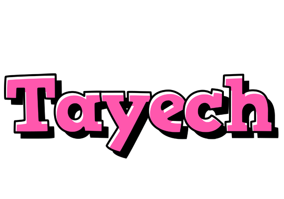 Tayech girlish logo