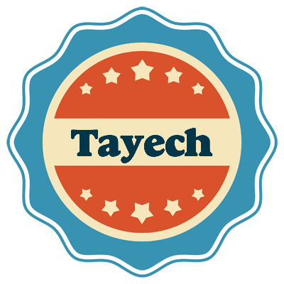 Tayech labels logo