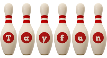 Tayfun bowling-pin logo