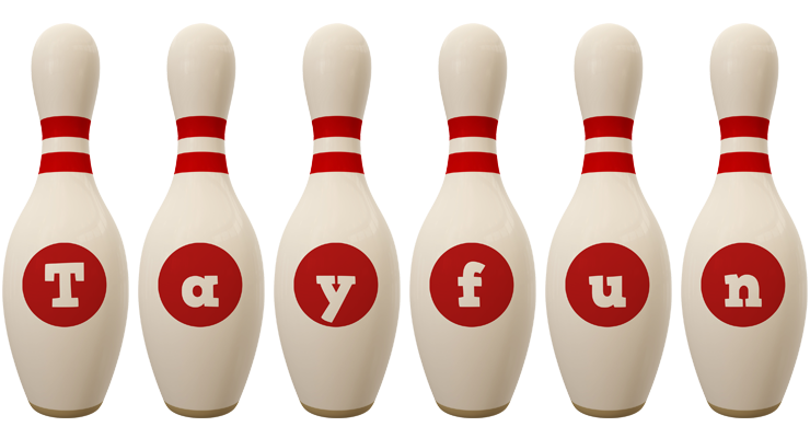 Tayfun bowling-pin logo