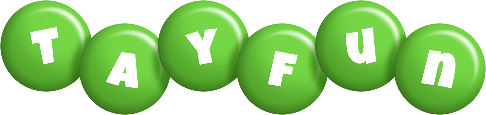 Tayfun candy-green logo
