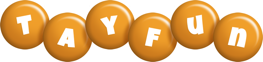 Tayfun candy-orange logo