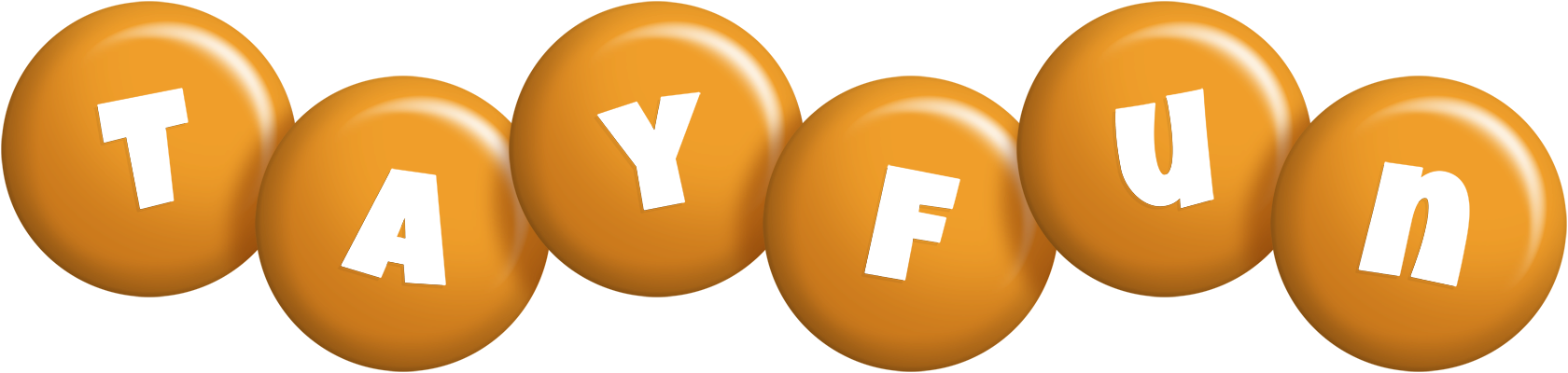 Tayfun candy-orange logo