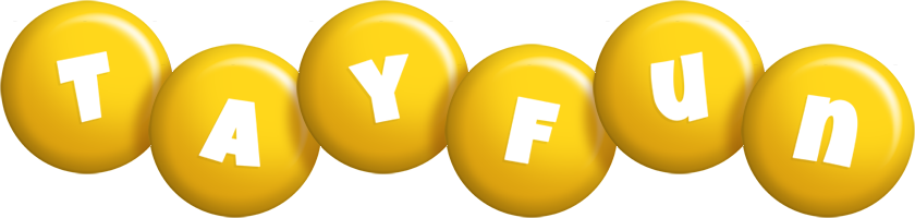 Tayfun candy-yellow logo