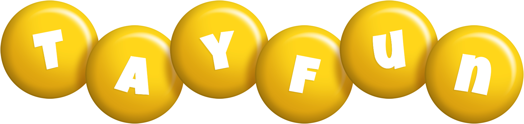Tayfun candy-yellow logo