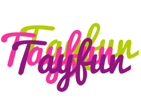 Tayfun flowers logo