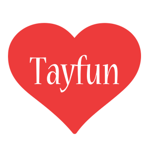 Tayfun love logo