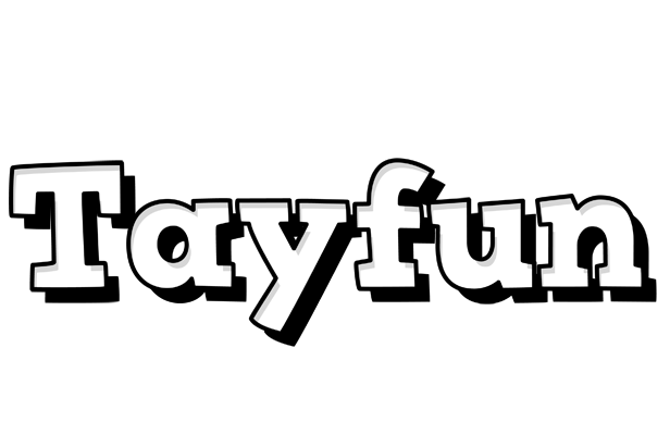 Tayfun snowing logo
