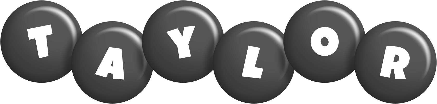 Taylor candy-black logo