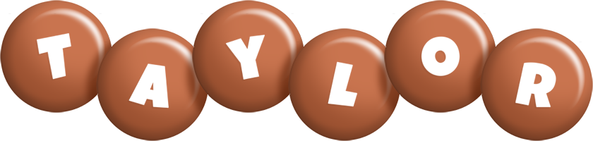 Taylor candy-brown logo